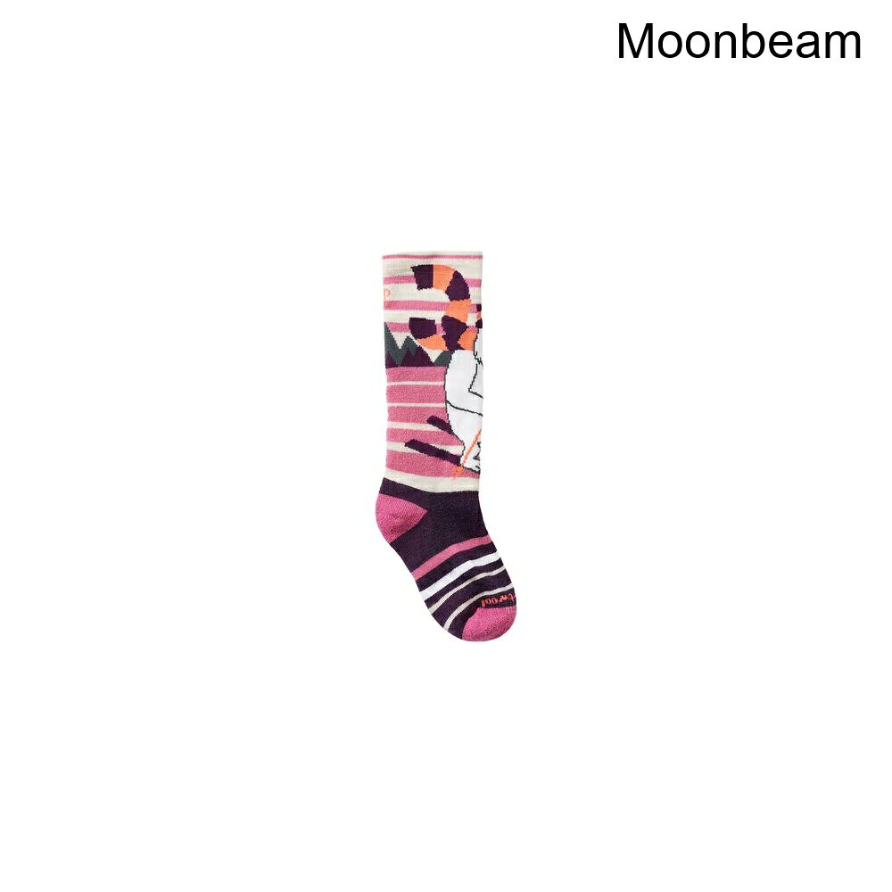 (取寄) スマートウール キッズ ウィンタースポーツ フル クッション イエティ パターン Otc ソック - キッズ Smartwool kids Wintersport Full Cushion Yeti Pattern OTC Sock - Kids' Moonbeam