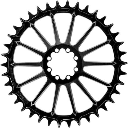 (取寄) AXS ロード/CX オーバル チェーンリング Garbaruk AXS Road/CX Oval Chainring Black