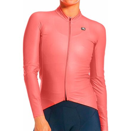 (取寄) ジョルダーナ レディース FR-C プロ ライトウェイト Upf 50+ ロング-スローブ ジャージ - ウィメンズ Giordana women FR-C Pro Lightweight UPF 50+ Long-Sleeve Jersey - Women's Living Coral