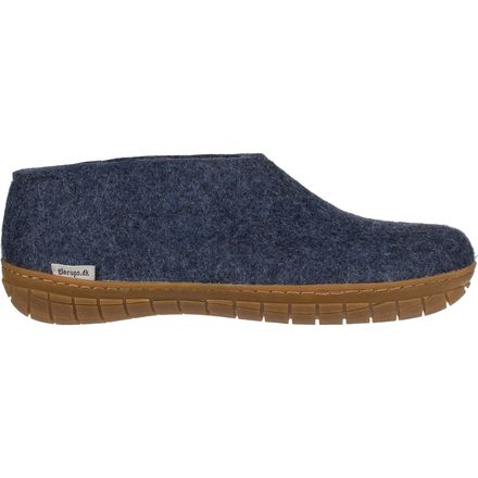 Holly'S Sole - (取寄) グレーラップ ザ シューズ ラバー スリッパ Glerups The Shoe Rubber Slipper Denim/Tan