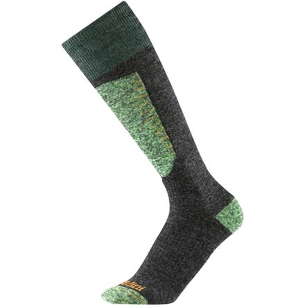 (取寄) ゴルディーニ メンズ バーク スキー ソック - メンズ Gordini men Burke Ski Sock - Men's Dark Grey Lime