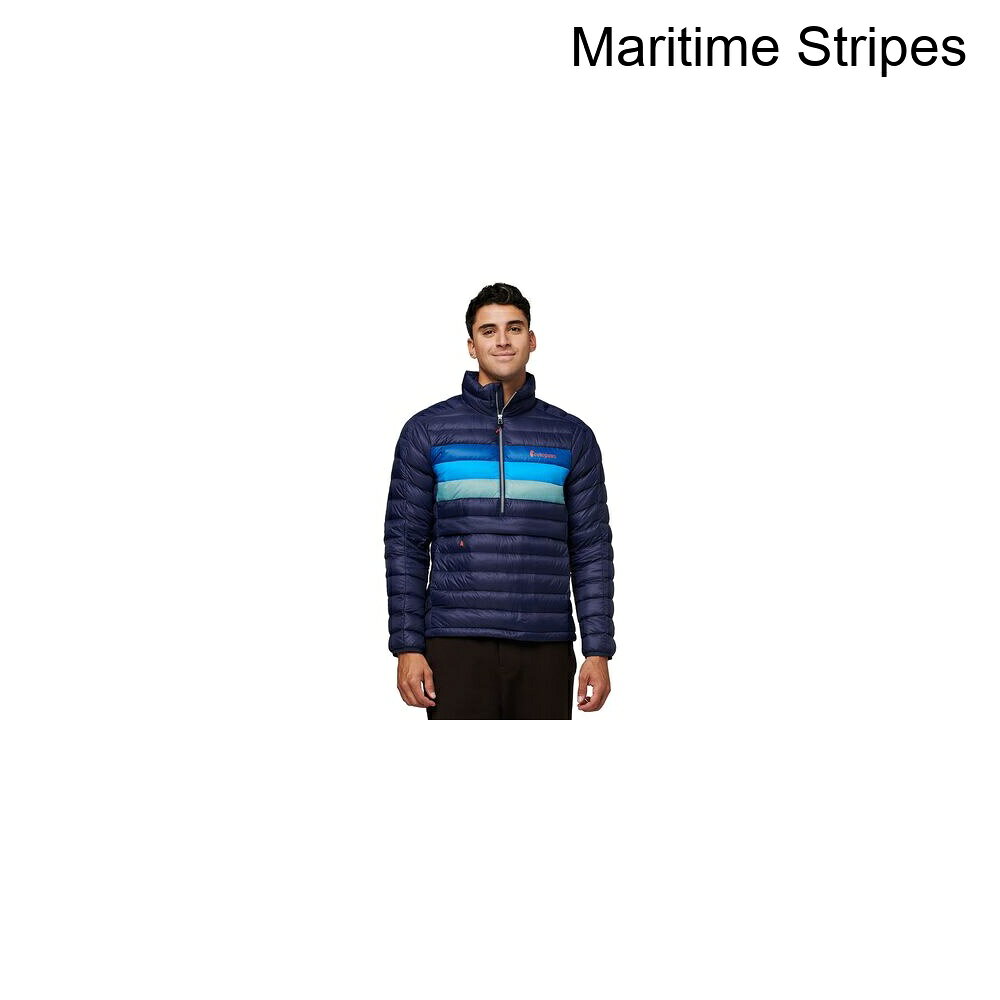(取寄) コトパクシ メンズ フエゴ ダウン プルオーバー - メンズ Cotopaxi men Fuego Down Pullover - Men's Maritime Stripes