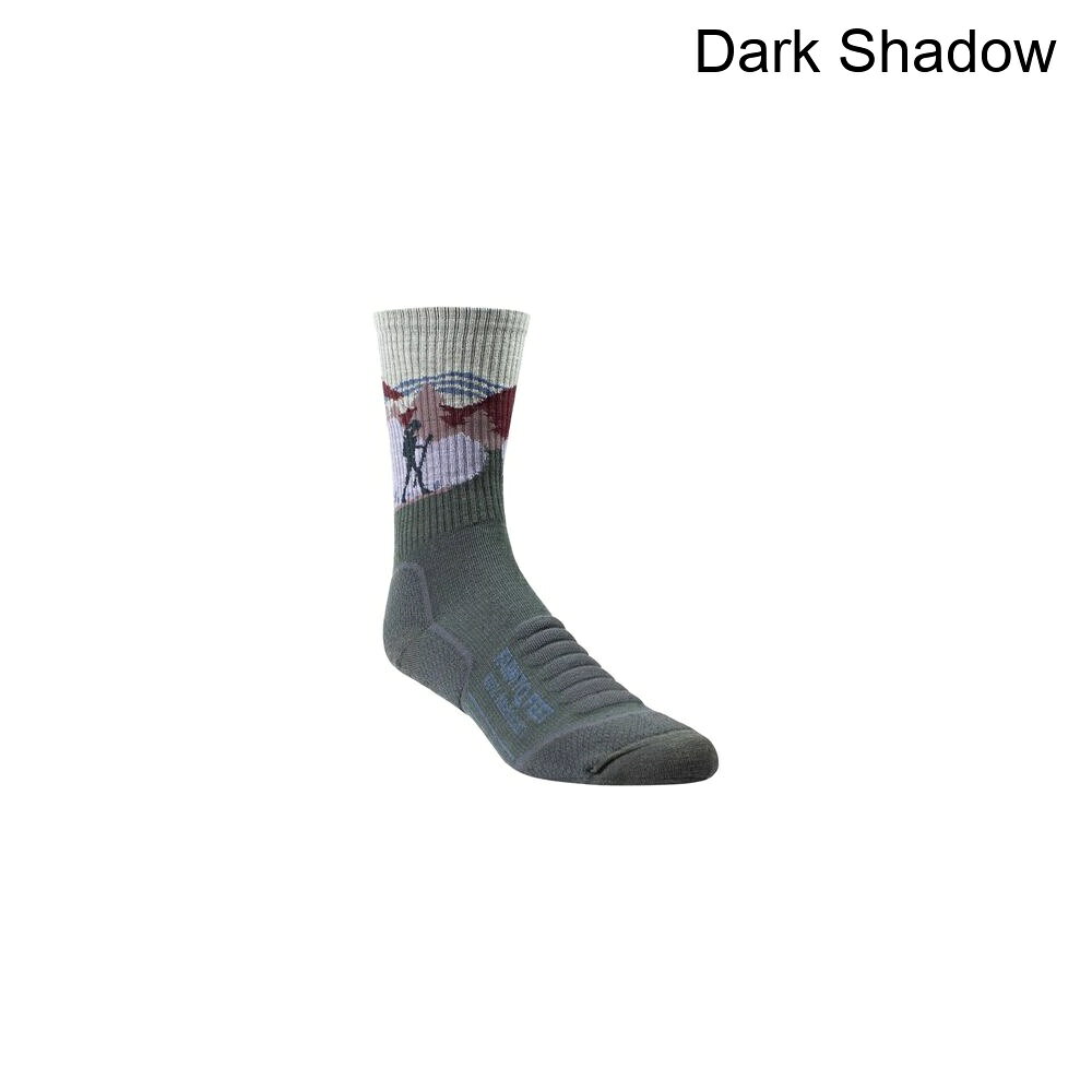(取寄) ファームトゥフィート レディース ブルー リッジ ハイカー 3/4 クルー ソック - ウィメンズ Farm To Feet women Blue Ridge Hiker 3/4 Crew Sock - Women's Dark Shadow
