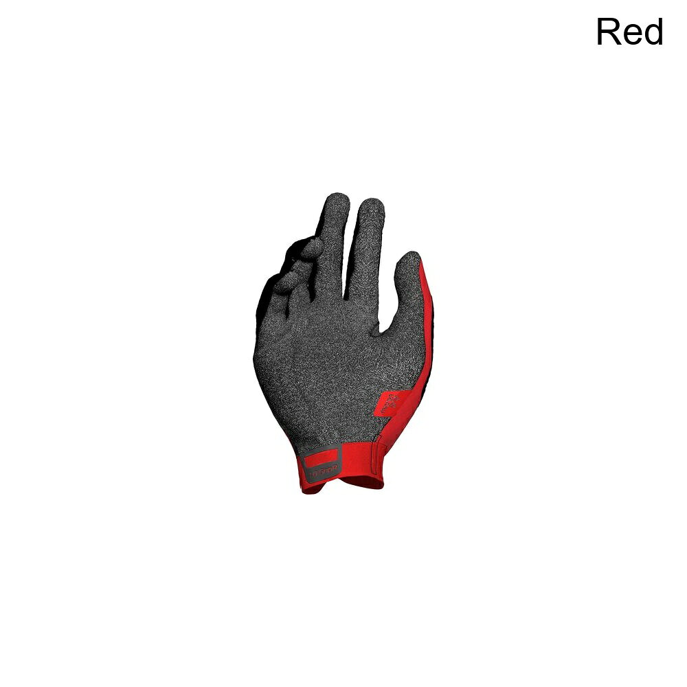 スウィートラグの(取寄) リアット キッズ MTB 1.0 JR グローブ - キッズ Leatt kids MTB 1.0 GripR Jr Glove - Kids' Red｜アングル2