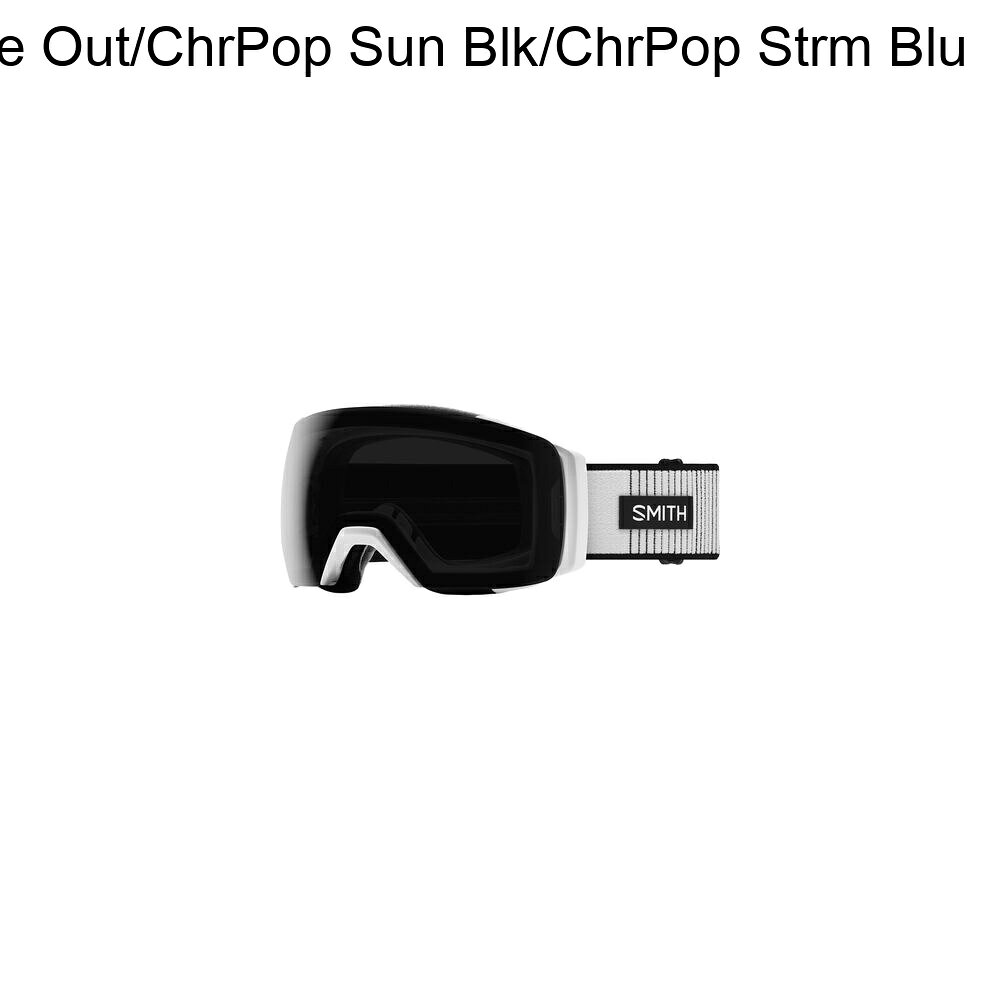 (取寄) スミス I/O マグ Xl クロマポップ ゴーグルズ Smith I/O MAG XL ChromaPop Goggles White Fade Out/ChrPop Sun Blk/ChrPop Strm Blu