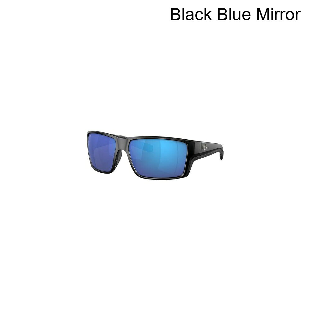 (取寄) コスタ リーフトン プロ 580G ポーラライズド サングラス Costa Reefton Pro 580G Polarized Sunglasses Black Blue Mirror