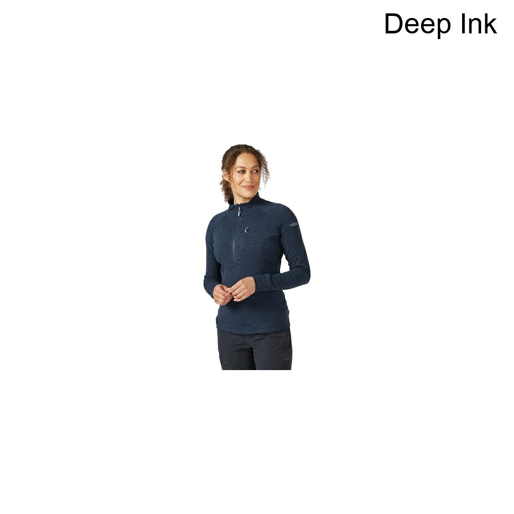(取寄) ラブ レディース ネクサス プル-オン フリース ジャケット - ウィメンズ Rab women Nexus Pull-On Fleece Jacket - Women's Deep Ink