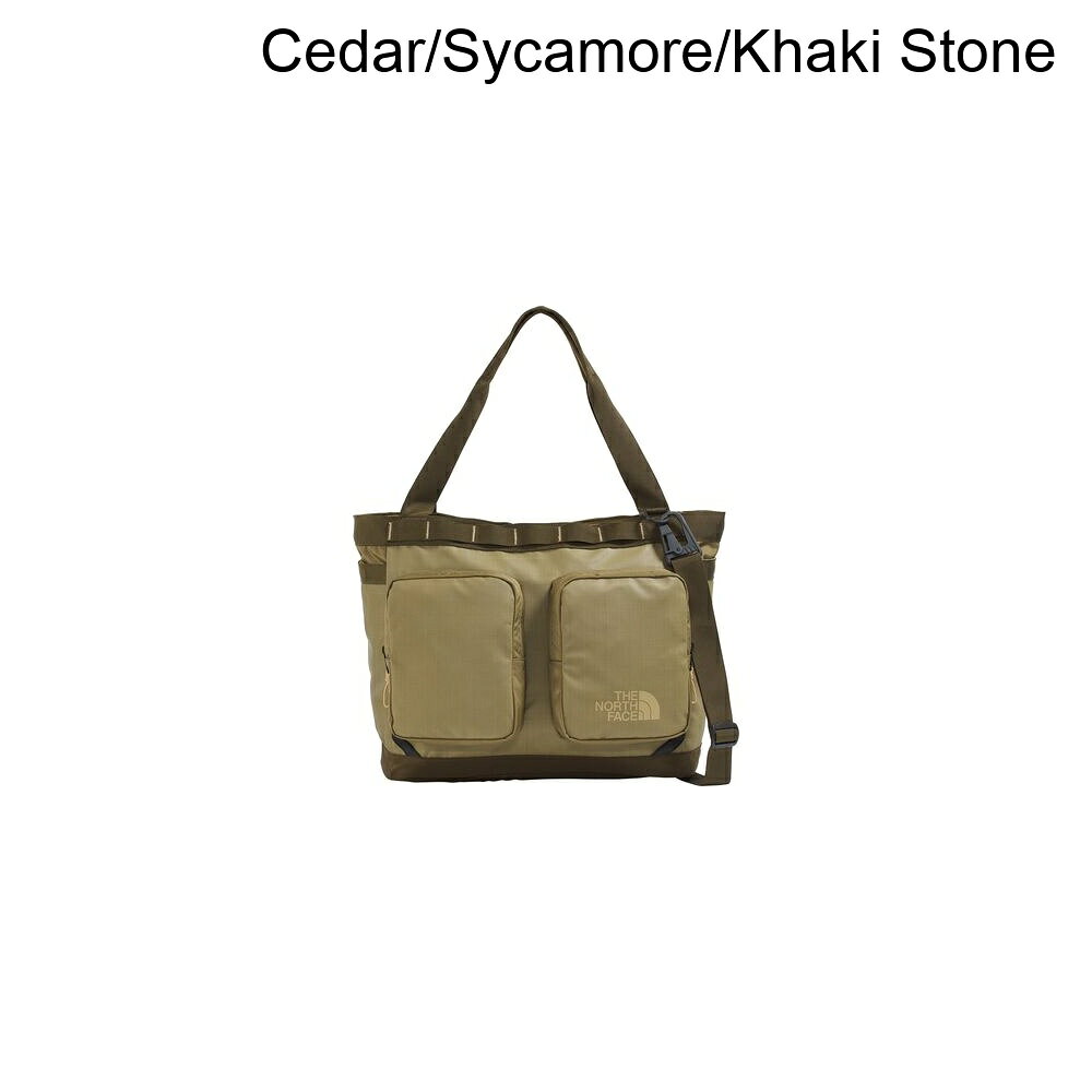 (取寄) ノースフェイス ベース キャンプ ボイジャー トート The North Face Base Camp Voyager Tote Cedar/Sycamore/Khaki Stone
