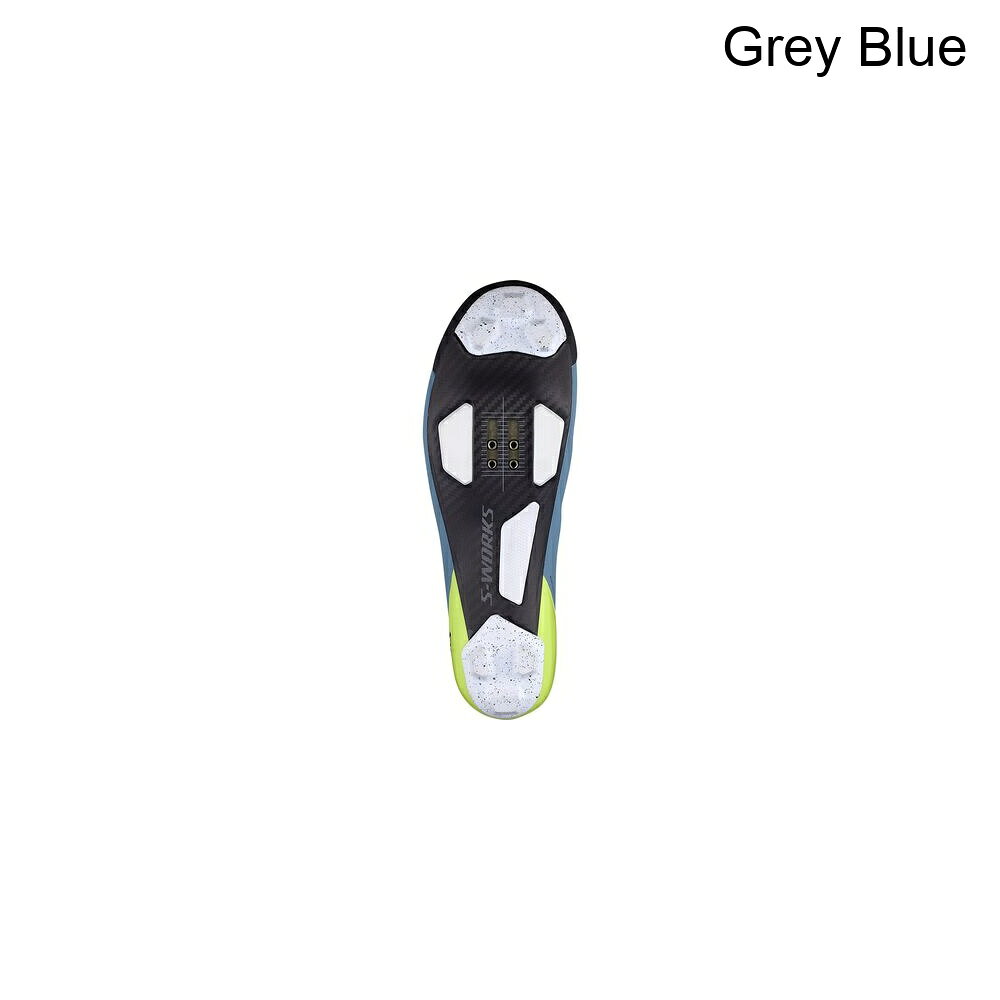 スウィートラグの(取寄) スペシャライズド Sワークス リーコン マウンテン バイク シューズ Specialized S-Works Recon Mountain Bike Shoe Grey Blue｜アングル3