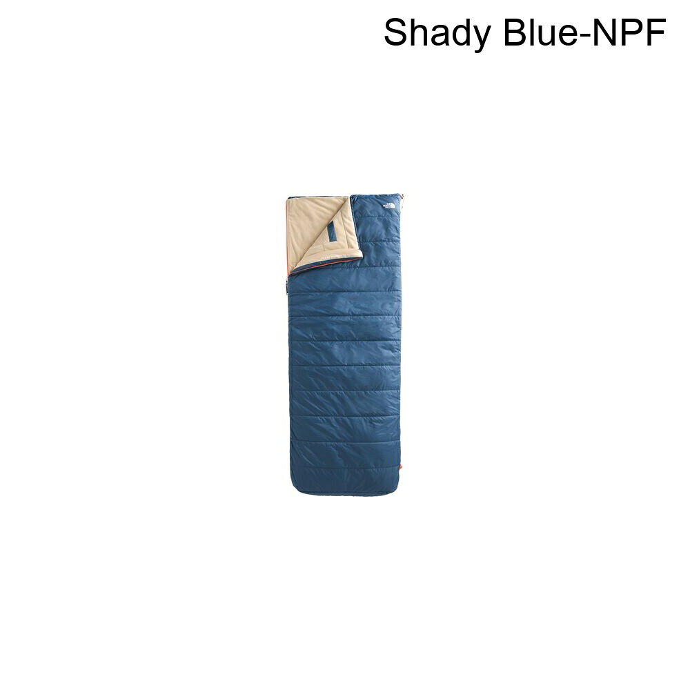(取寄) ノースフェイス ワウォナ ベッド スリーピング バッグ 20F シンセティック The North Face Wawona Bed Sleeping Bag: 20F Synthetic Shady Blue-NPF sweetrag-18402165 スウィートラグ パッケージ画像