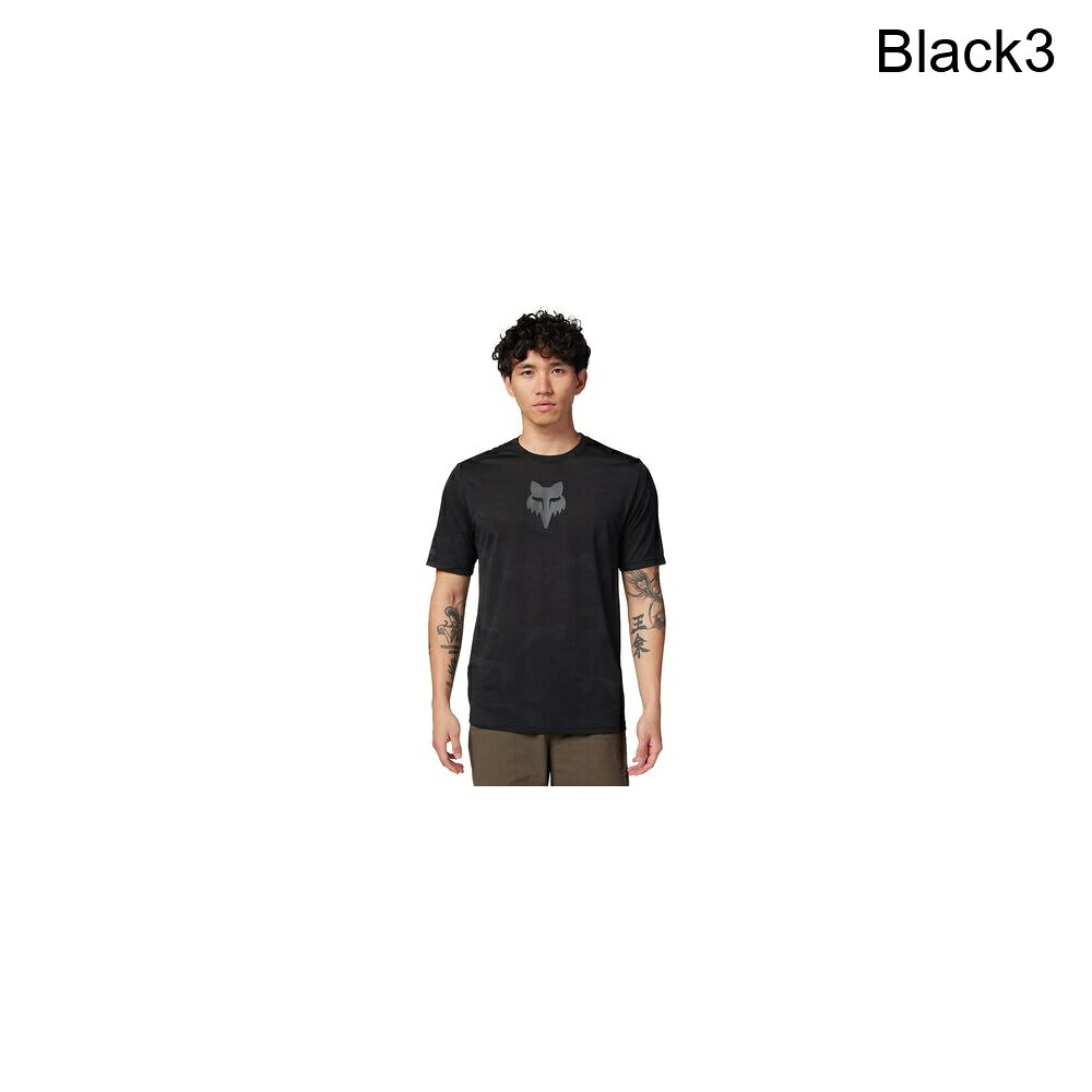 (取寄) フォックスレーシング メンズ レンジャー トゥルー ドリ ショートスリーブ ジャージ - メンズ Fox Racing men Ranger Tru Dri Short-Sleeve Jersey - Men's Black3