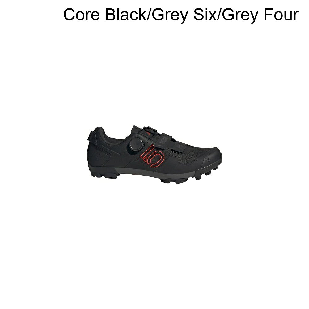 (取寄) ファイブテン メンズ ケストレル ボア マウンテン バイク シューズ - メンズ Five Ten men Kestrel BOA Mountain Bike Shoe - Men's Core Black/Grey Six/Grey Four