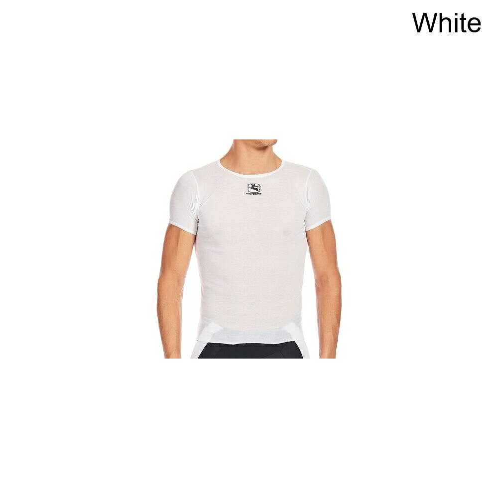(取寄) ジョルダーナ メンズ スポーツ ショートスリーブ ベースレイヤー— - メンズ Giordana men Sport Short-Sleeve Baselayer - Men's White