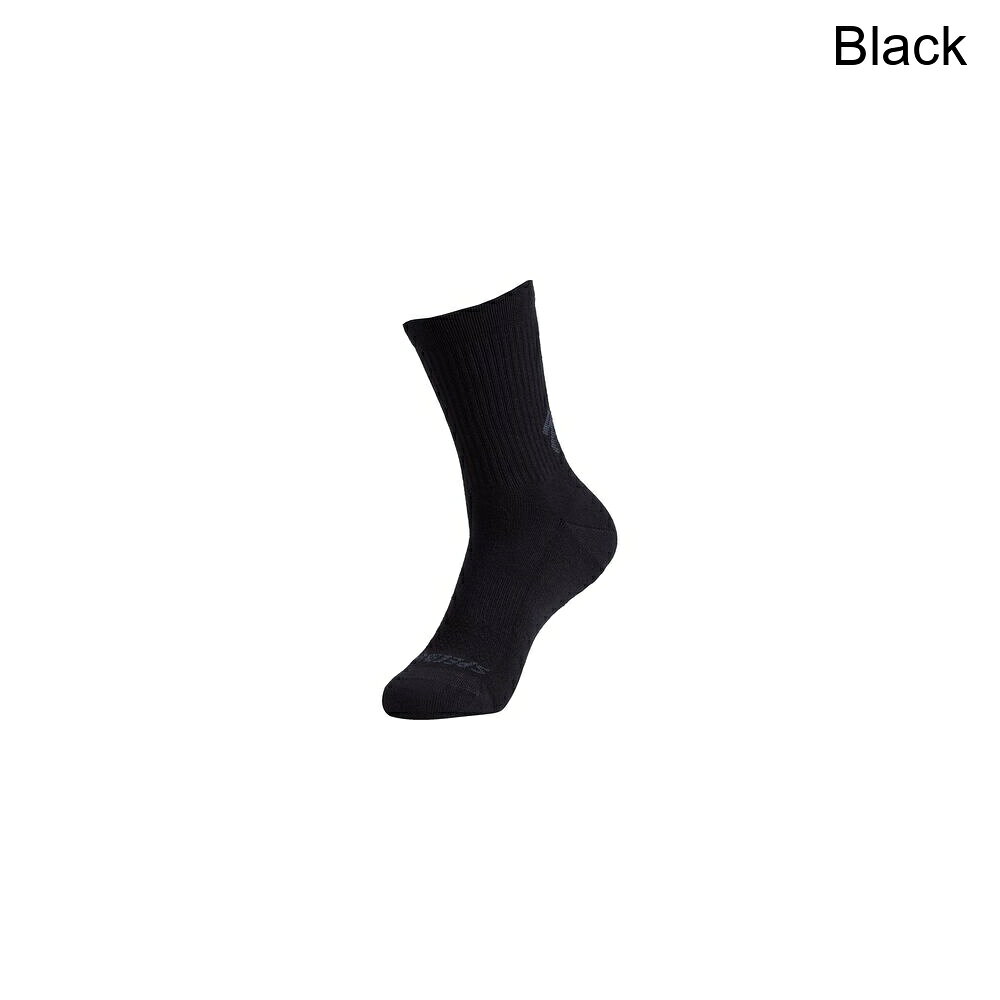 (取寄) スペシャライズド コットン トール ソック Specialized Cotton Tall Sock Black