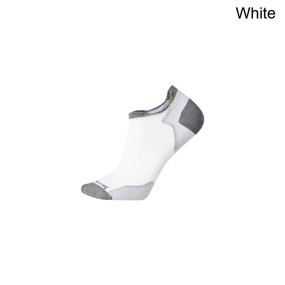 (取寄) スマートウール ラン ゼロ クッション ロウ アンクル ソック Smartwool Run Zero Cushion Low Ankle Sock White