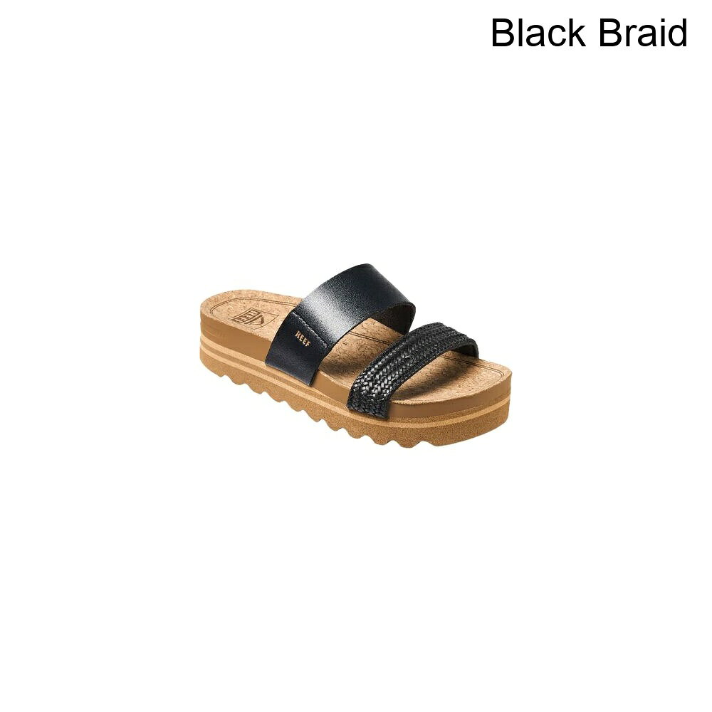 (取寄) リーフ レディース クッション ビスタ HI サンダル - ウィメンズ Reef women Cushion Vista Hi Sandal - Women's Black Braid - 2
