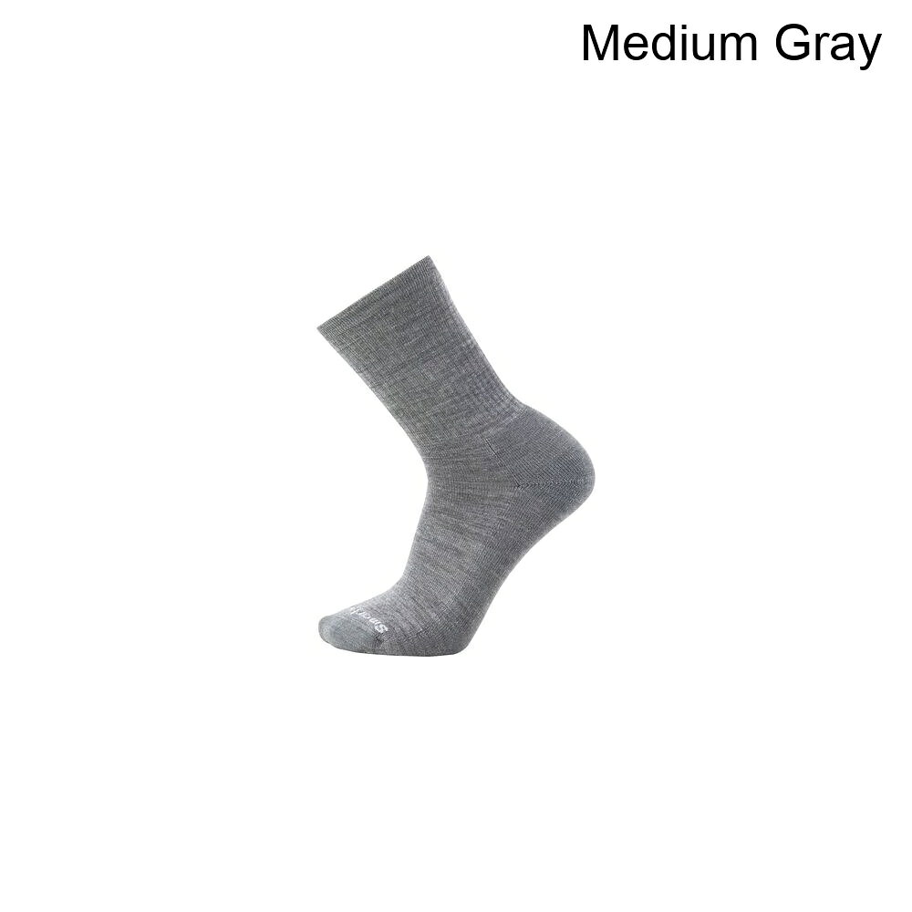 (取寄) スマートウール エブリデイ ソリッド リブ クルー ソック Smartwool Everyday Solid Rib Crew Sock Medium Gray