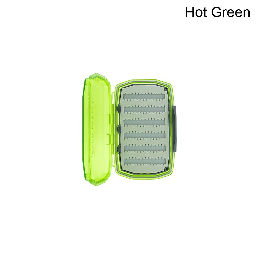 (取寄) アンプカ UPG シリ Wp エッセンシャル フライ ボックス Umpqua UPG Sili Wp Essential Fly Box Hot Green