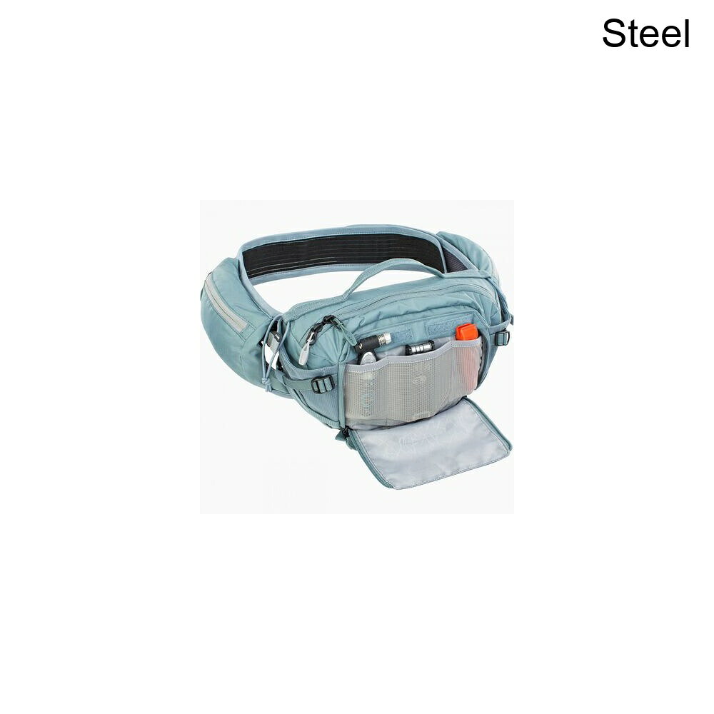 スウィートラグの(取寄) イーボック ヒップ パック プロ E-ライド 3l Evoc Hip Pack Pro E-Ride 3L Steel｜アングル2