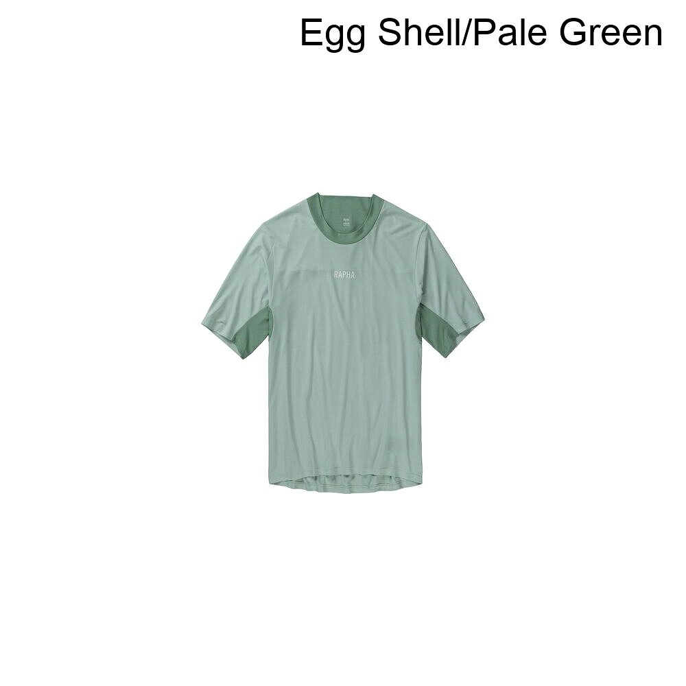 (取寄) ラファ メンズ トレイル テクニカル T-シャツ - メンズ Rapha men Trail Technical T-Shirt - Men's Egg Shell/Pale Green