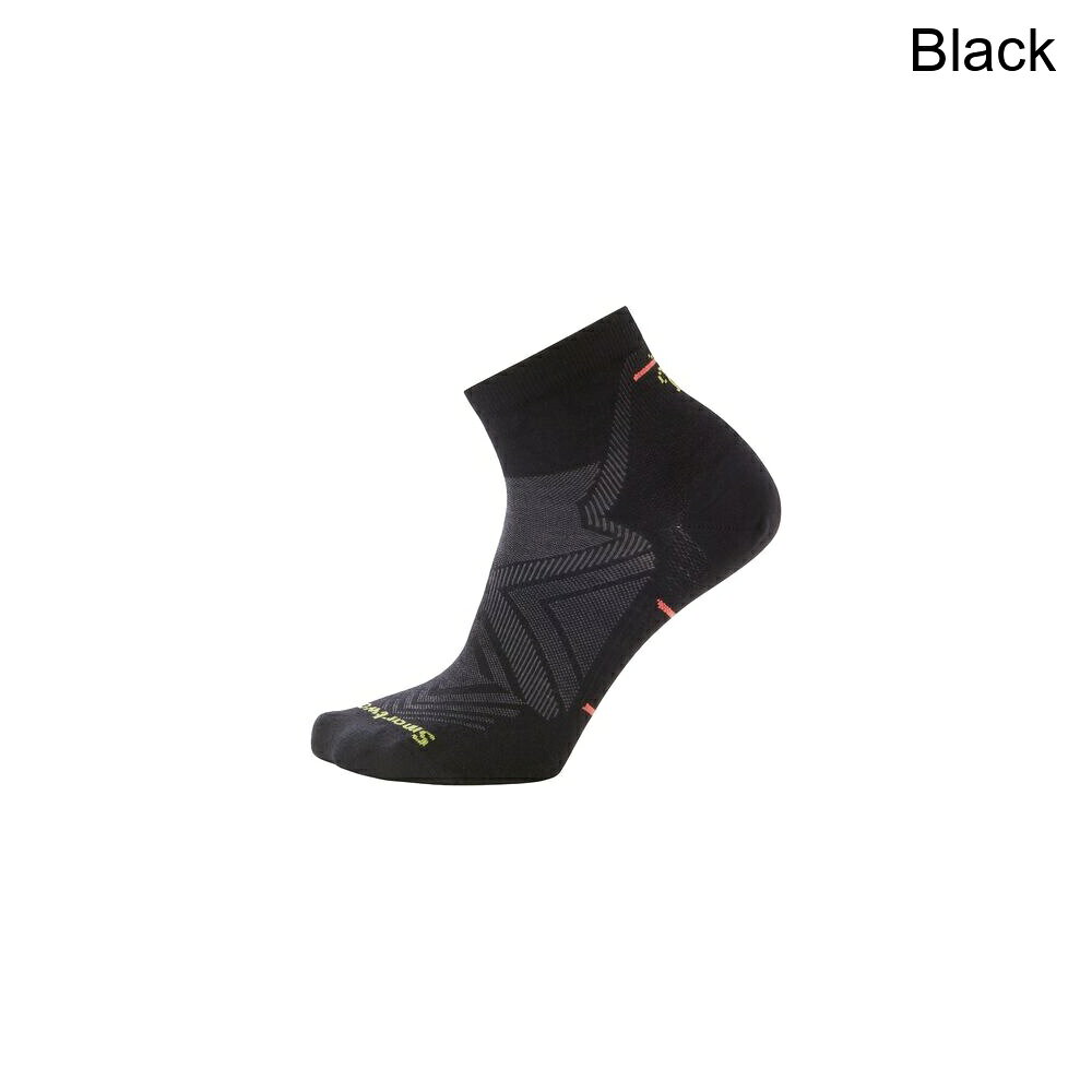 (取寄) スマートウール レディース ラン ゼロ クッション アンクル ソック - ウィメンズ Smartwool women Run Zero Cushion Ankle Sock - Women's Black