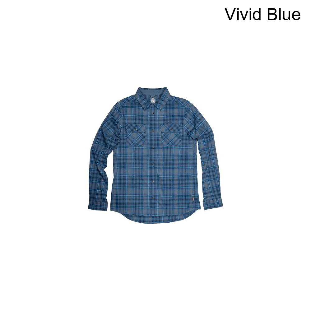 (取寄) クラブライドアパレル メンズ ダニエル フランネル ロング-スローブ ジャージ - メンズ Club Ride Apparel men Daniel Flannel Long-Sleeve Jersey - Men's Vivid Blue
