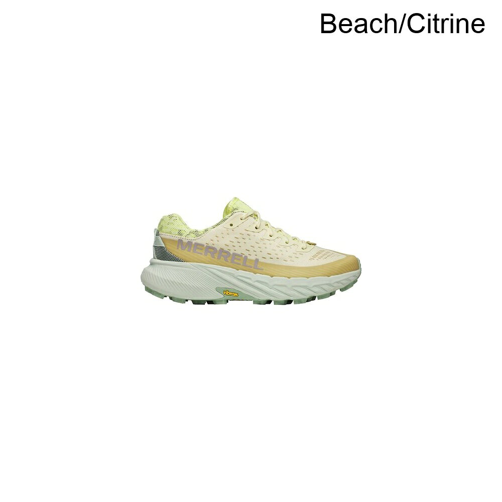 (取寄) メレル レディース アジリティ ピーク 5 トレイル ランニング シューズ - ウィメンズ Merrell women Agility Peak 5 Trail Running Shoe - Women's Beach/Citrine