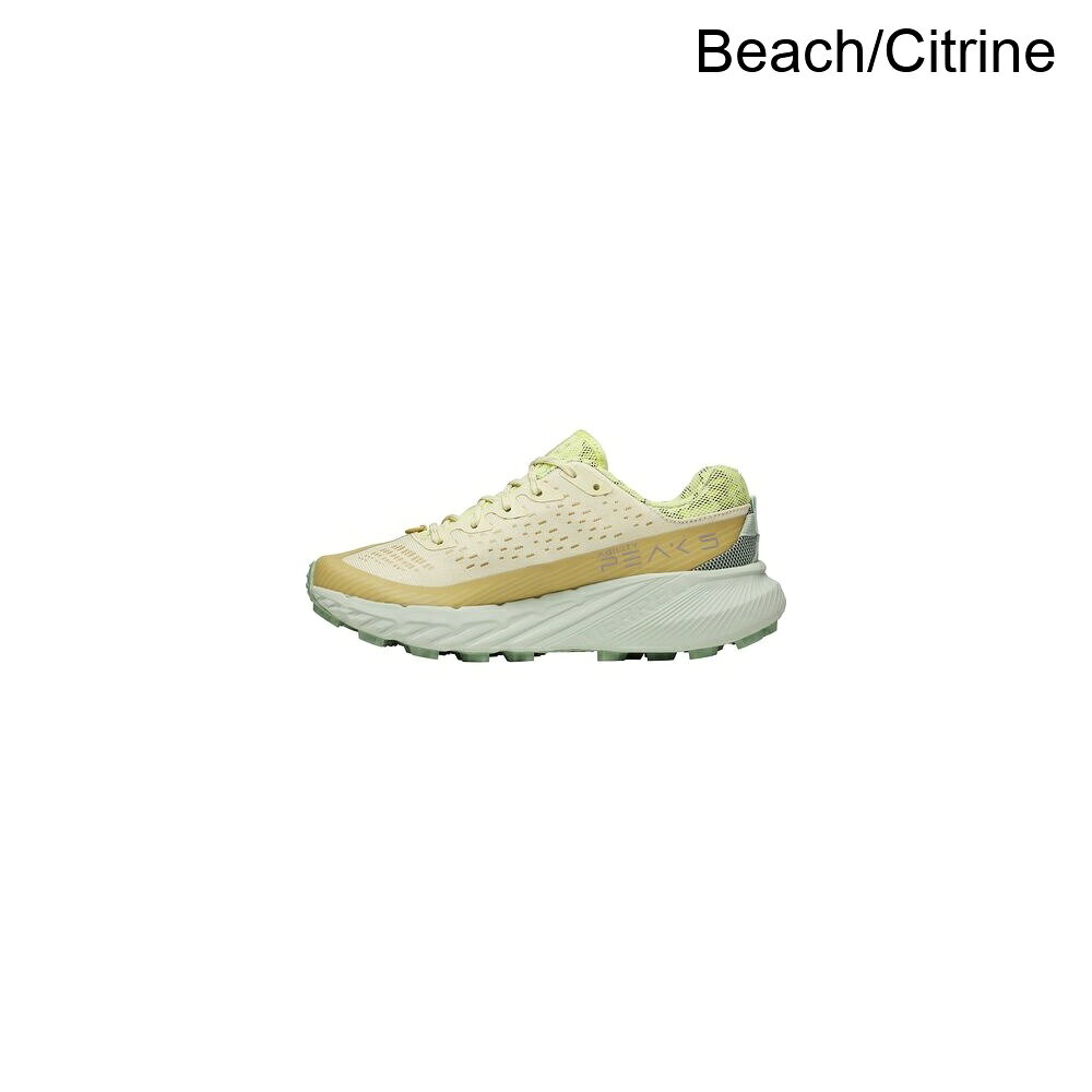 スウィートラグの(取寄) メレル レディース アジリティ ピーク 5 トレイル ランニング シューズ - ウィメンズ Merrell women Agility Peak 5 Trail Running Shoe - Women's Beach/Citrine｜アングル3