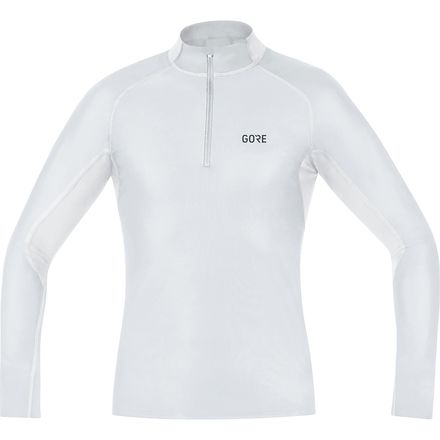 Rakuten - (取寄) ゴアウェア メンズ ウインドストッパー ベース レイヤー サーモ タートルネック - メンズ GOREWEAR men Windstopper Base Layer Thermo Turtleneck - Men's Light Grey/White