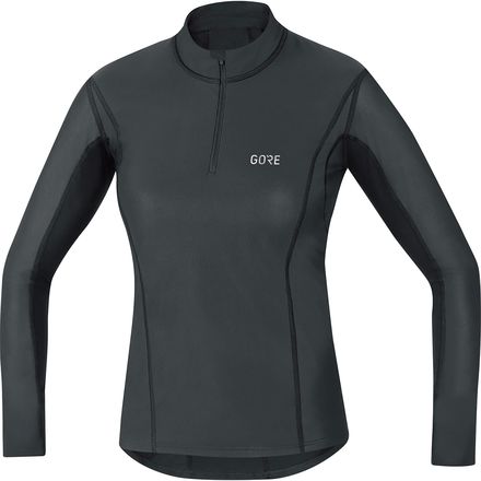 Rakuten - (取寄) ゴアウェア レディース ウインドストッパー ベースレイヤー— サーモ タートルネック - ウィメンズ GOREWEAR women Windstopper Baselayer Thermo Turtleneck - Women's Black