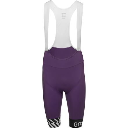 Inner - (取寄) ゴアウェア メンズ オプティカル ビブ ショート - メンズ GOREWEAR men SWIFTRIDE Optical Bib Short - Men's Purple Indigo