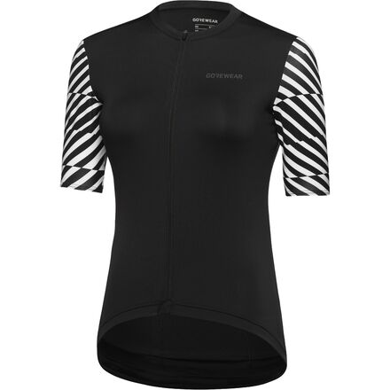 樂天商城 - (取寄) ゴアウェア レディース オプティカル ジャージ - ウィメンズ GOREWEAR women SWIFTRIDE Optical Jersey - Women's Black/White