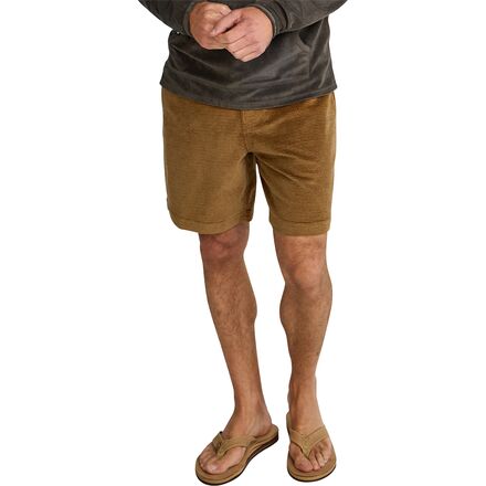 (取寄) ハウラーブラザーズ メンズ プレッシャー ドロップ コード ショート - メンズ Howler Brothers men Pressure Drop Cord Short - Men's Grid/British Khaki