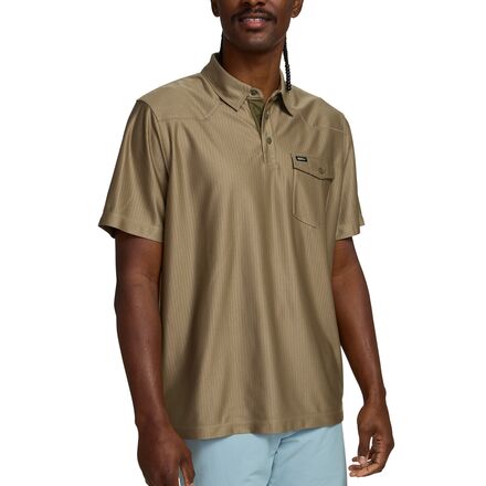 Rakuten - (取寄) ハウラーブラザーズ メンズ ランチェロ テック ポロ - メンズ Howler Brothers men Ranchero Tech Polo - Men's Faded Olive