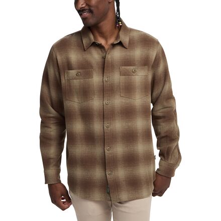 (取寄) ハウラーブラザーズ メンズ ローdンセ ブランケット フランネル シャツ - メンズ Howler Brothers men Rodanthe Blanket Flannel Shirt - Men's Emmett Plaid-Aloe