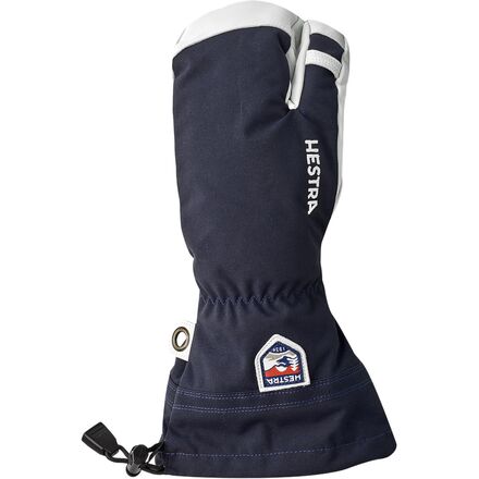 乐天商城 - (取寄) ヘストラ メンズ アーミー レザー ヘリ 3-フィンガー グローブ - メンズ Hestra men Army Leather Heli 3-Finger Glove - Men's Navy