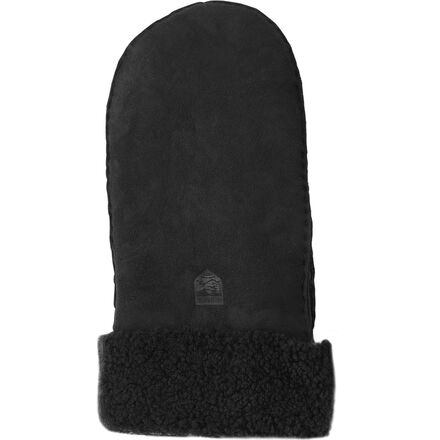(取寄) ヘストラ レディース シープスキン ミトン - ウィメンズ Hestra women Sheepskin Mitten - Women's Black