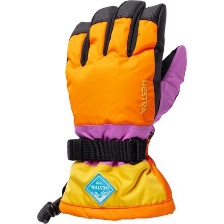 Casual - (取寄) ヘストラ キッズ ガントレット シーゾーン ジュニア グローブ - キッズ Hestra kids Gauntlet CZone Junior Glove - Kids' Orange Multi