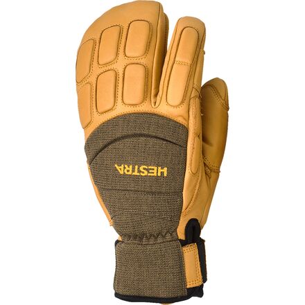(取寄) ヘストラ バーティカル カット シーゾーン 3-フィンガー グローブ Hestra Vertical Cut CZone 3-Finger Glove Olive/Tan
