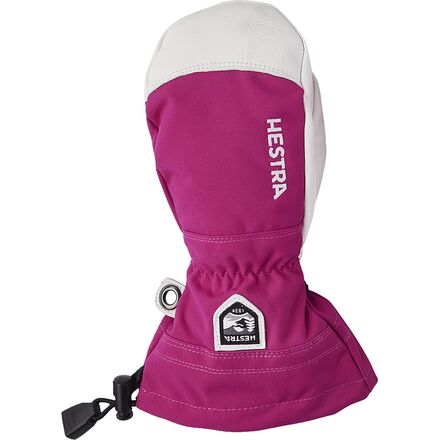 Casual - (取寄) ヘストラ キッズ ヘリ スキー ジュニア ミトン - キッズ Hestra kids Heli Ski Junior Mitten - Kids' Fuchsia