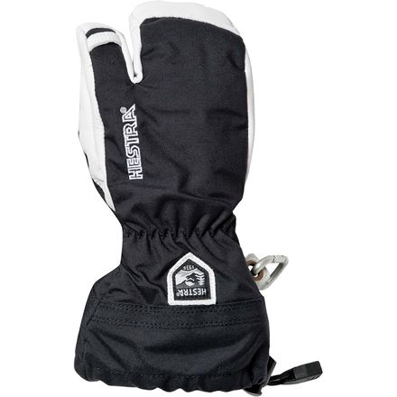Rakuten - (取寄) ヘストラ キッズ ヘリ スキー ジュニア 3-フィンガー グローブ - キッズ Hestra kids Heli Ski Junior 3-Finger Glove - Kids' Black