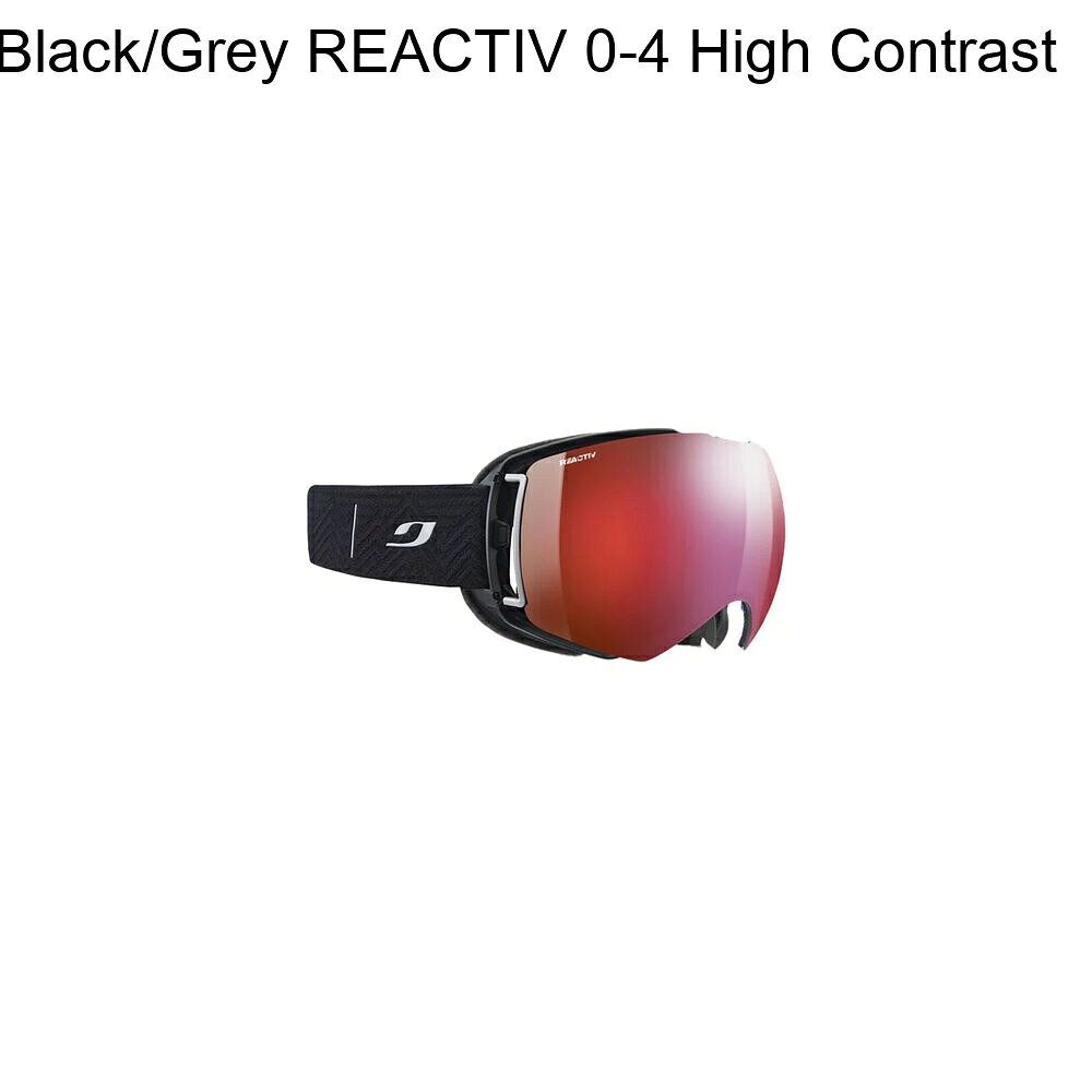 (取寄) ジュルボ ライトイヤー ゴーグルズ Julbo Lightyear Goggles Black/Grey REACTIV 0-4 High Contrast