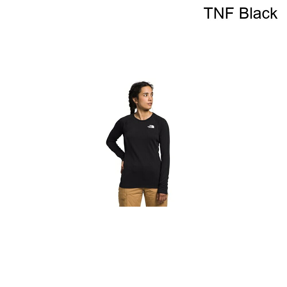 (取寄) ノースフェイス レディース FD プロ 160 クルー - ウィメンズ The North Face women FD Pro 160 Crew - Women's TNF Black