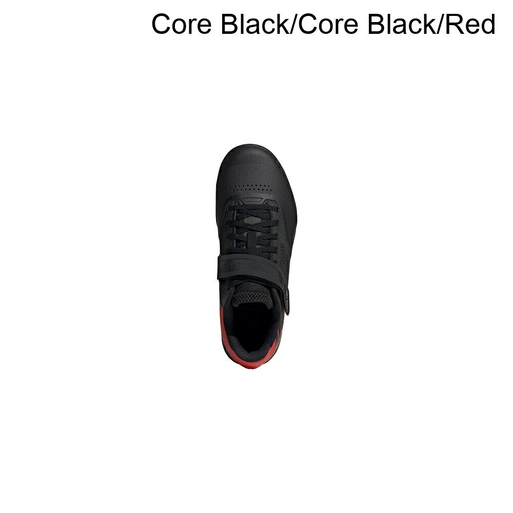 スウィートラグの(取寄) ファイブテン ヘルキャット プロ サイクリング シューズ Five Ten Hellcat Pro Cycling Shoe Core Black/Core Black/Red｜アングル2