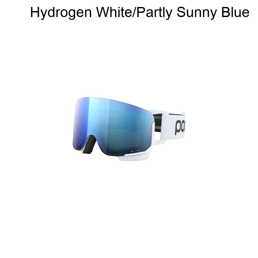 (取寄) POC ネクサル ゴーグルズ POC Nexal Goggles Hydrogen White/Partly Sunny Blue