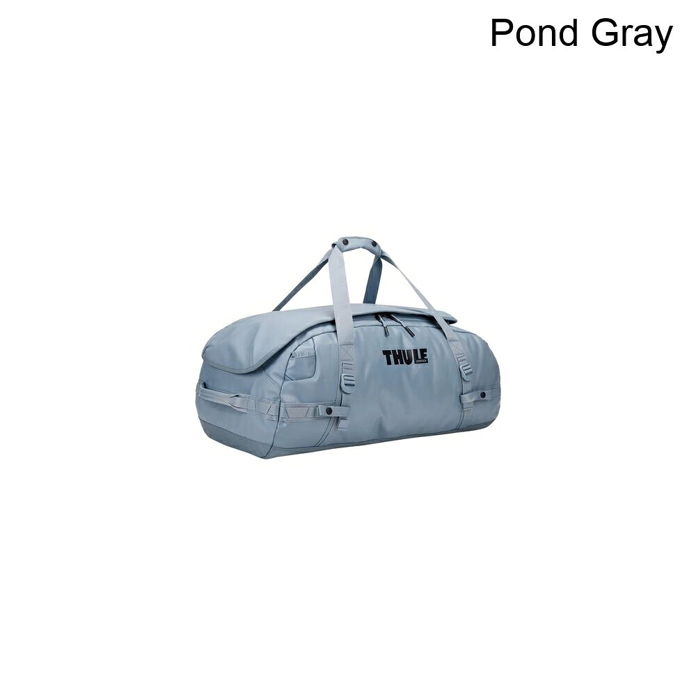 (取寄) スーリー カズム 70L ダッフル バッグ Thule Chasm 70L Duffel Bag Pond Gray