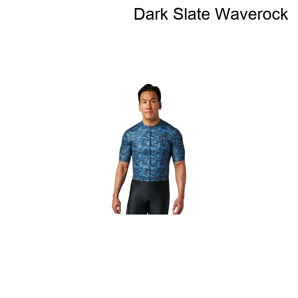 (取寄) パールイズミ メンズ アタック ショートスリーブ ジャージ - メンズ PEARL iZUMi men Attack Short-Sleeve Jersey - Men's Dark Slate Waverock