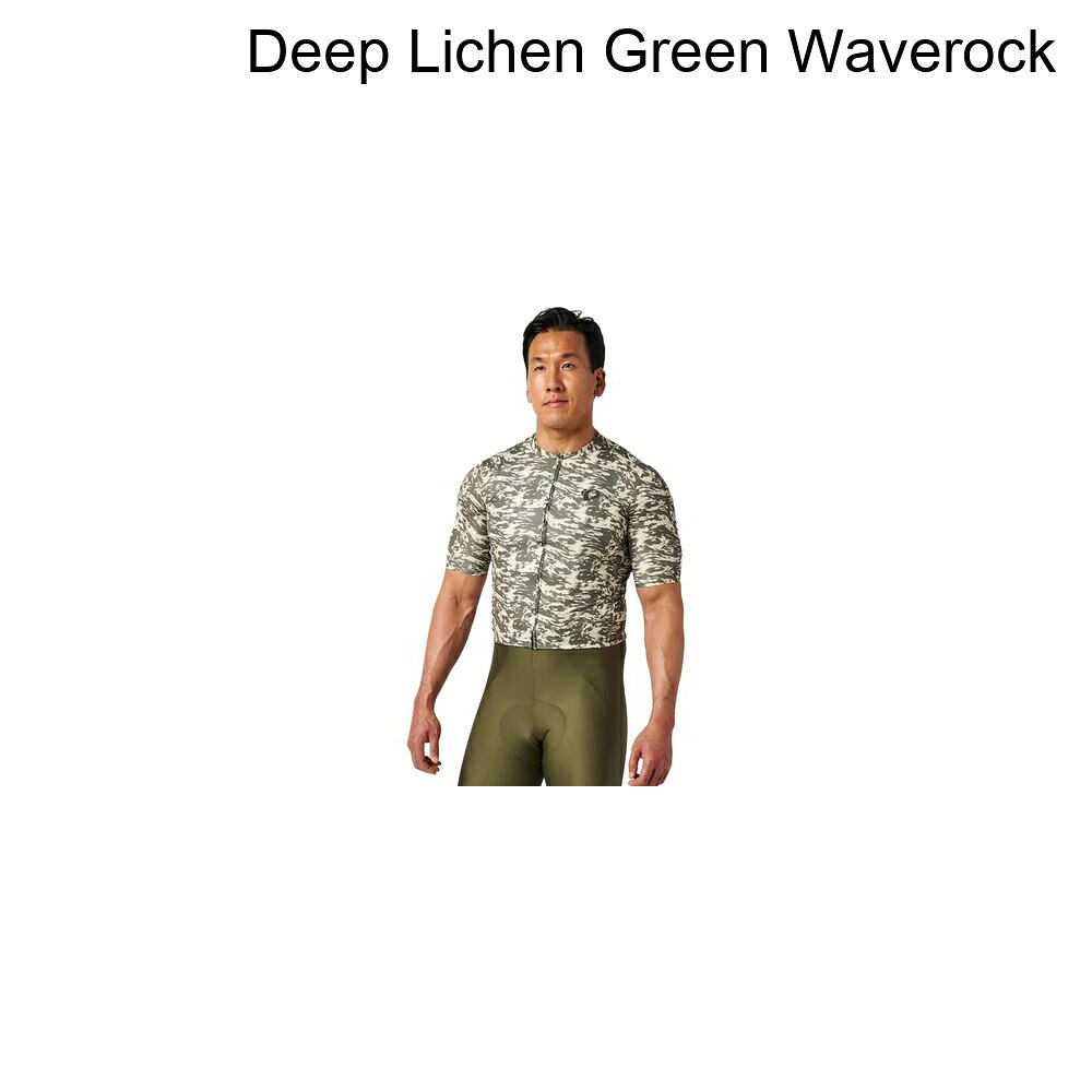 (取寄) パールイズミ メンズ アタック ショートスリーブ ジャージ - メンズ PEARL iZUMi men Attack Short-Sleeve Jersey - Men's Deep Lichen Green Waverock