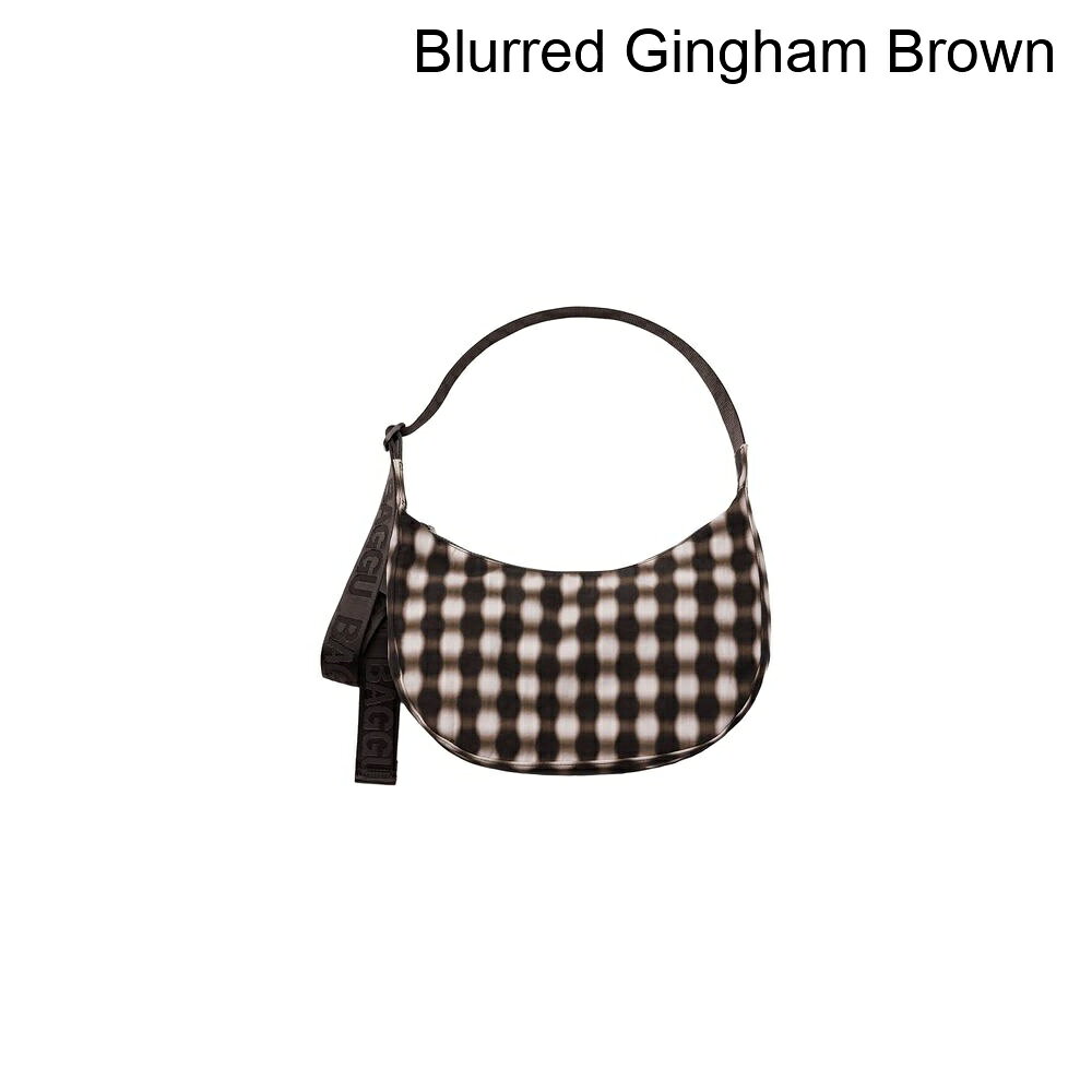 ■商品詳細■ブランドBAGGUバグー■商品名Medium Nylon Crescent Bagミディアム ナイロン クレセント バッグ■商品状態新品・並行輸入品■色Blurred Gingham Brown■備考(取寄) バグー ミディアム ナイロン クレセント バッグ BAGGU Medium Nylon Crescent Bag Blurred Gingham BrownBAGGU トートバッグ ブランド かばん バッグ 男女兼用 鞄 アウトドア 登山 カジュアル ストリートbc-bgue03v