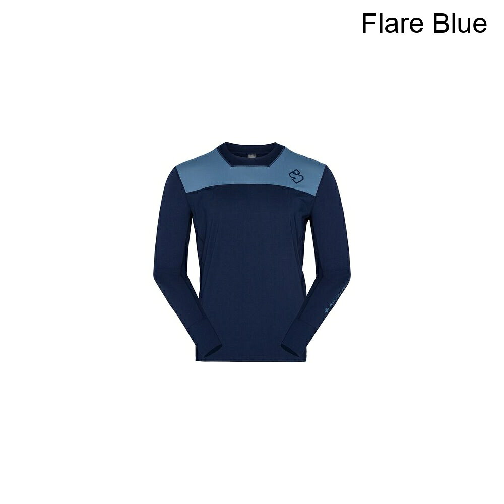 (取寄) スウィートプロテクション メンズ ハンター MTB ロング-スローブ ジャージ - メンズ Sweet Protection men Hunter MTB Long-Sleeve Jersey - Men's Flare Blue